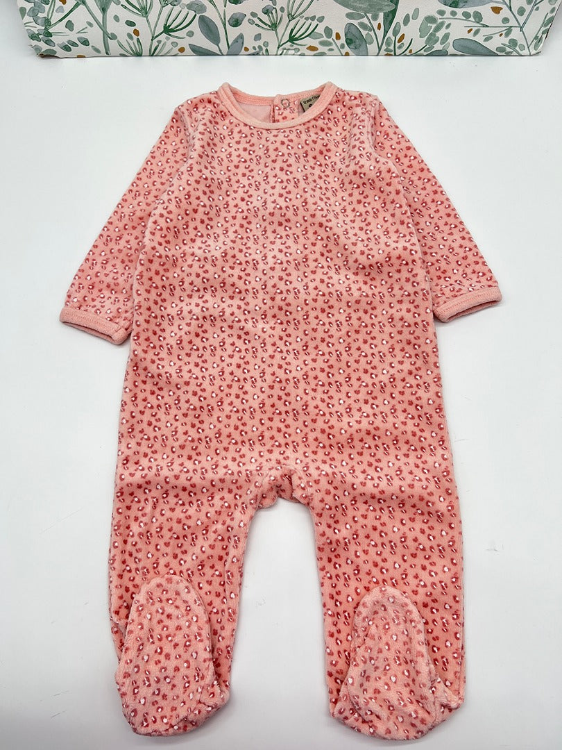 Pyjama dors-bien fille Boîte à Malices 12 mois rose hiver