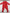 Pyjama 1 pièce velours Obaïbi 3 mois fille rouge à pommes hiver joli col