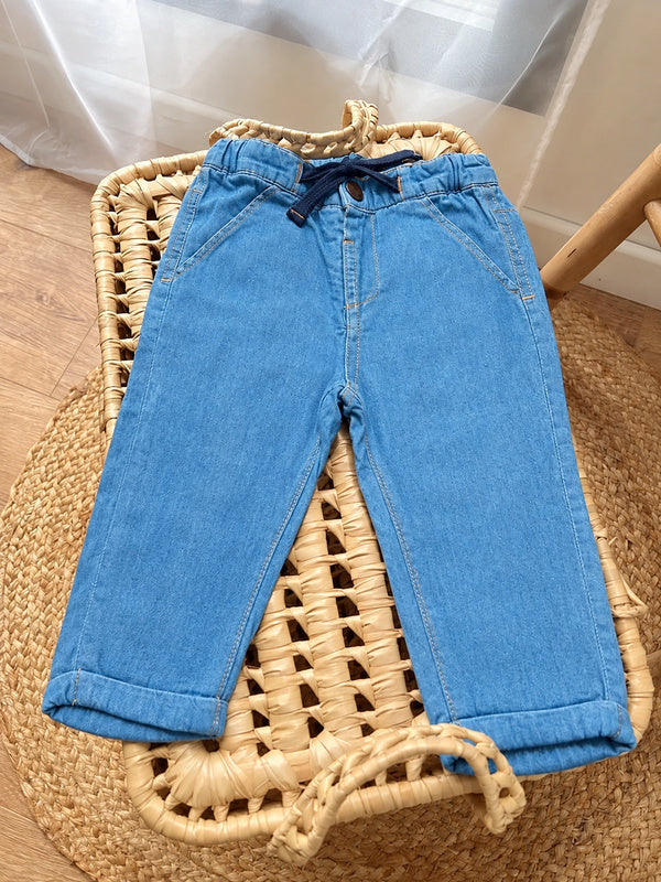 Pantalon jean bébé garçon Kiabi 9 mois mi-saison bleu